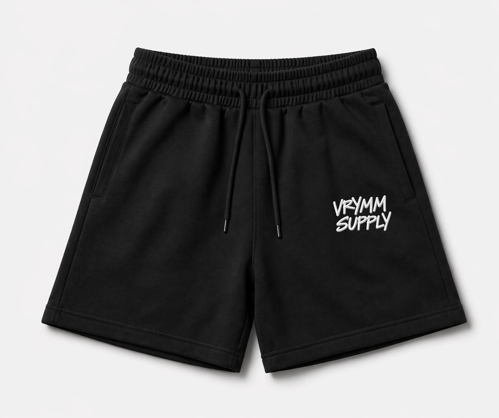 Black Cotten shorts